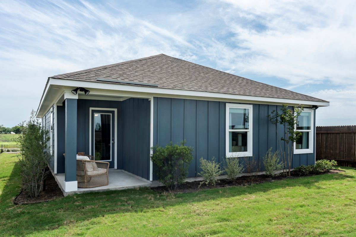 Optional covered back patio