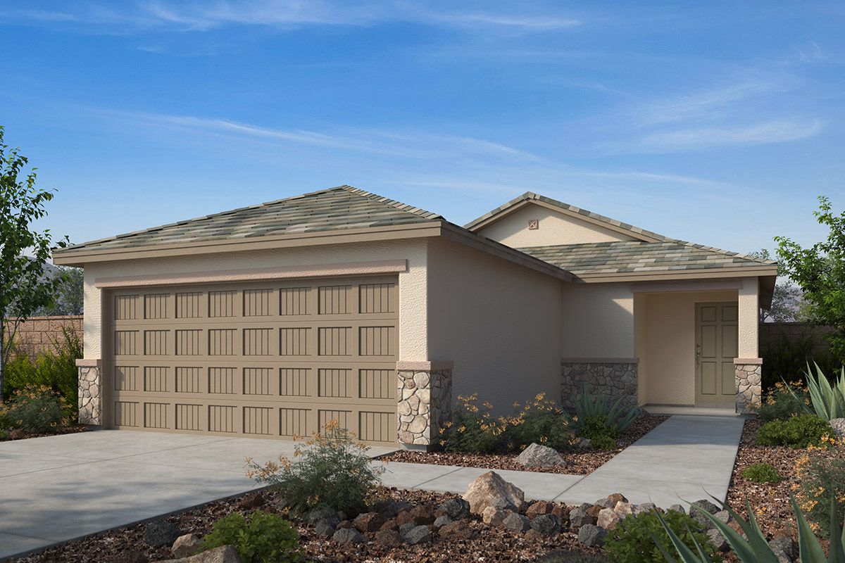 Plan 1262 - Entrada Del Toro at Rancho Sahuarita: Sahuarita, Arizona - KB Home