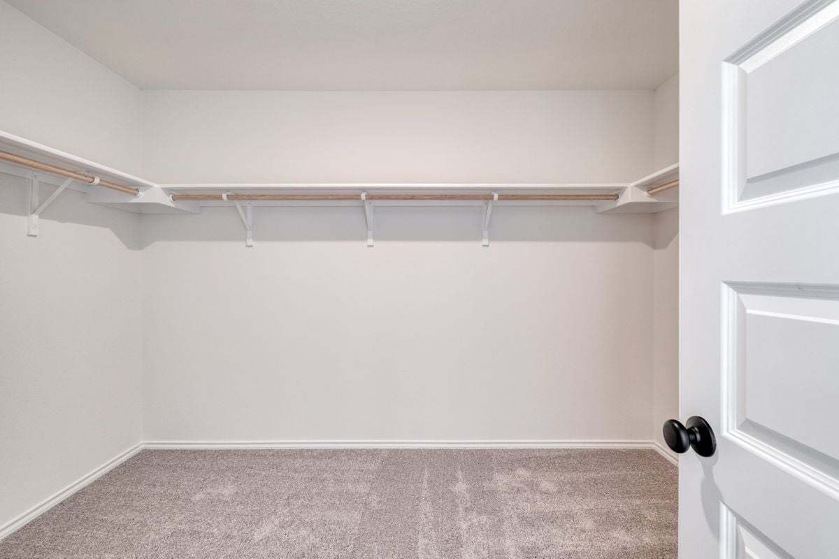 Primary walk-in closet