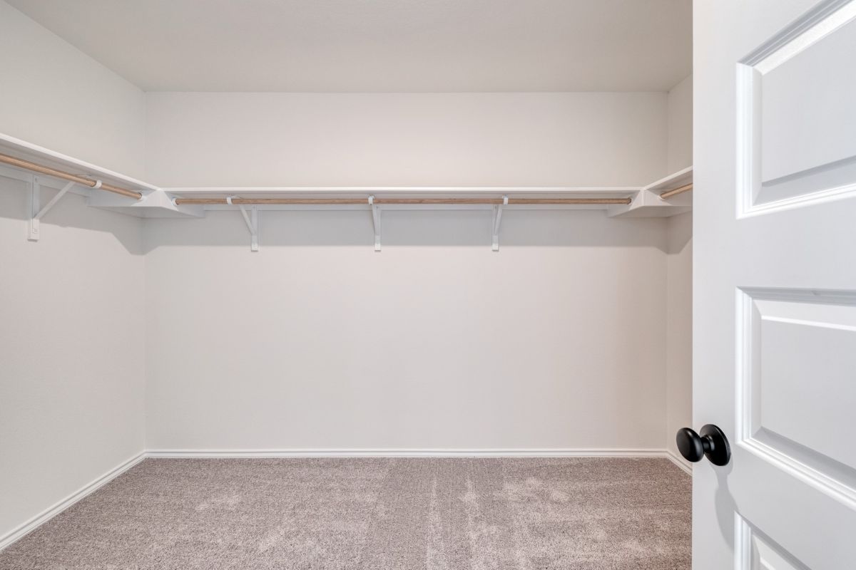 Primary walk-in closet