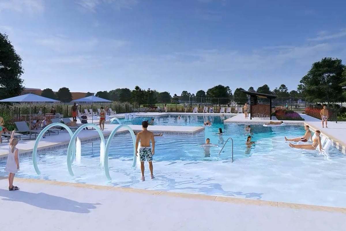 Planned community pool