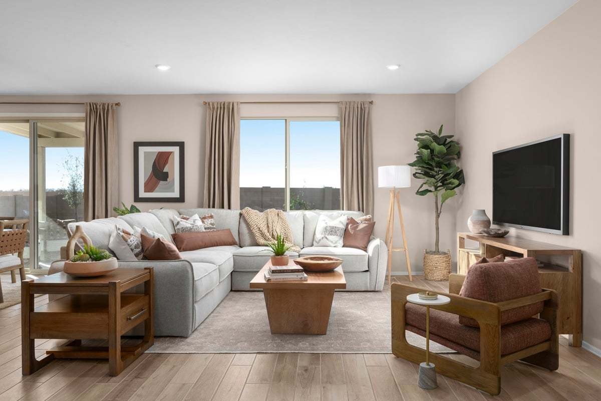 Spacious great room