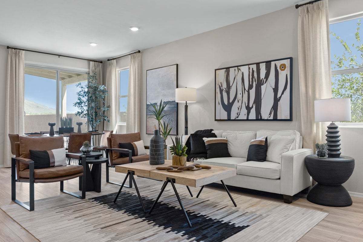 Spacious great room