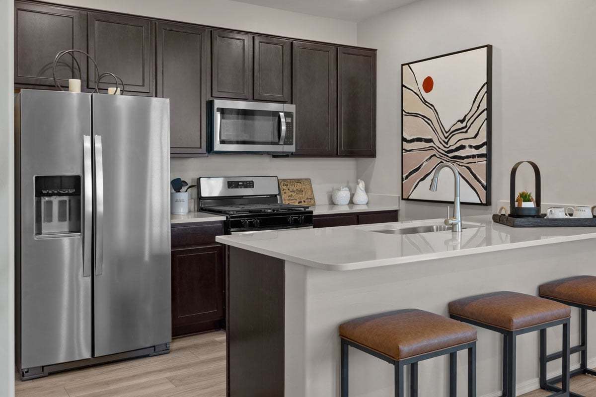 Stainless steel appliances