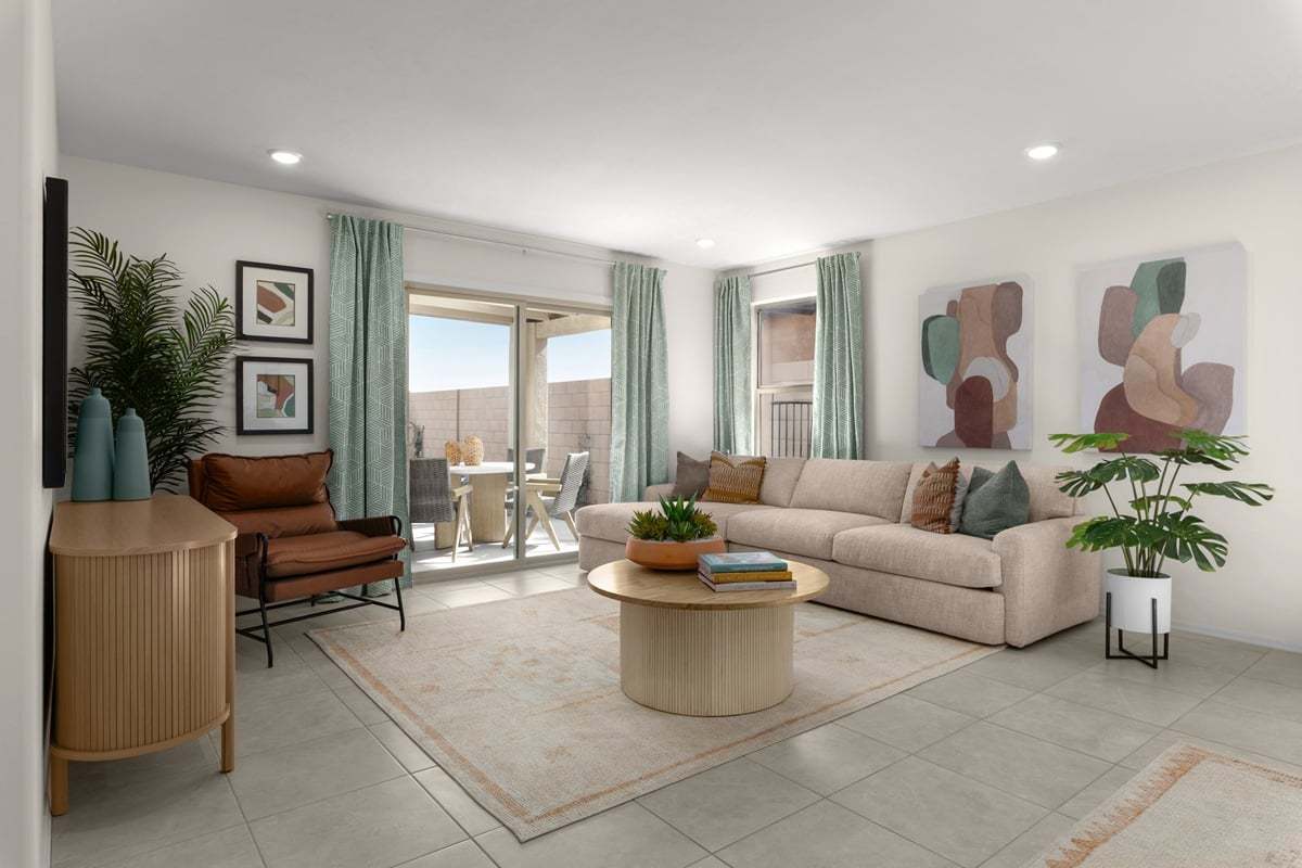 Spacious great room