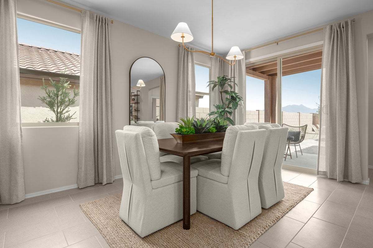 Upgraded dining fixture