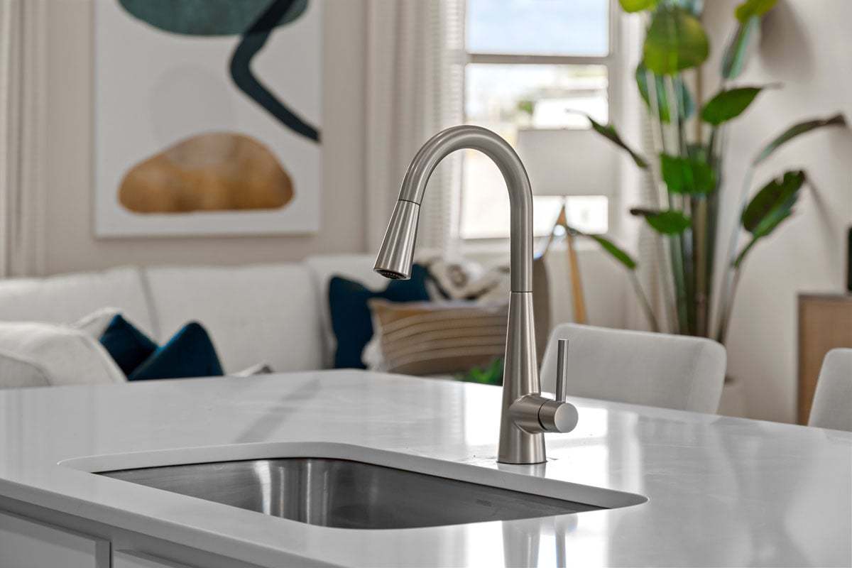Plan 1745 Modeled - Optional kitchen quartz countertops