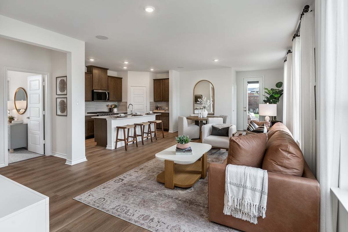 Plan 1605 Modeled - Great room