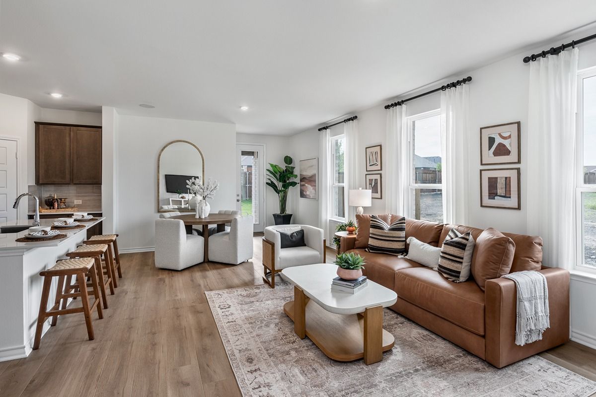 Plan 1605 Modeled - Great room