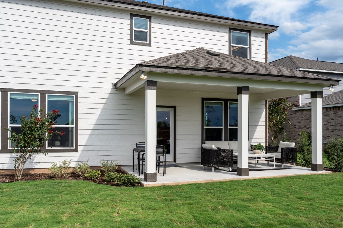 Plan 2880 Modeled - Optional covered back patio