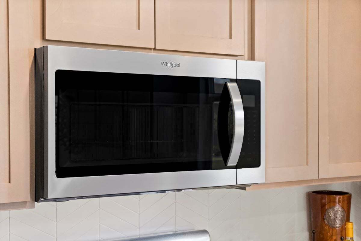 Stainless steel microwave