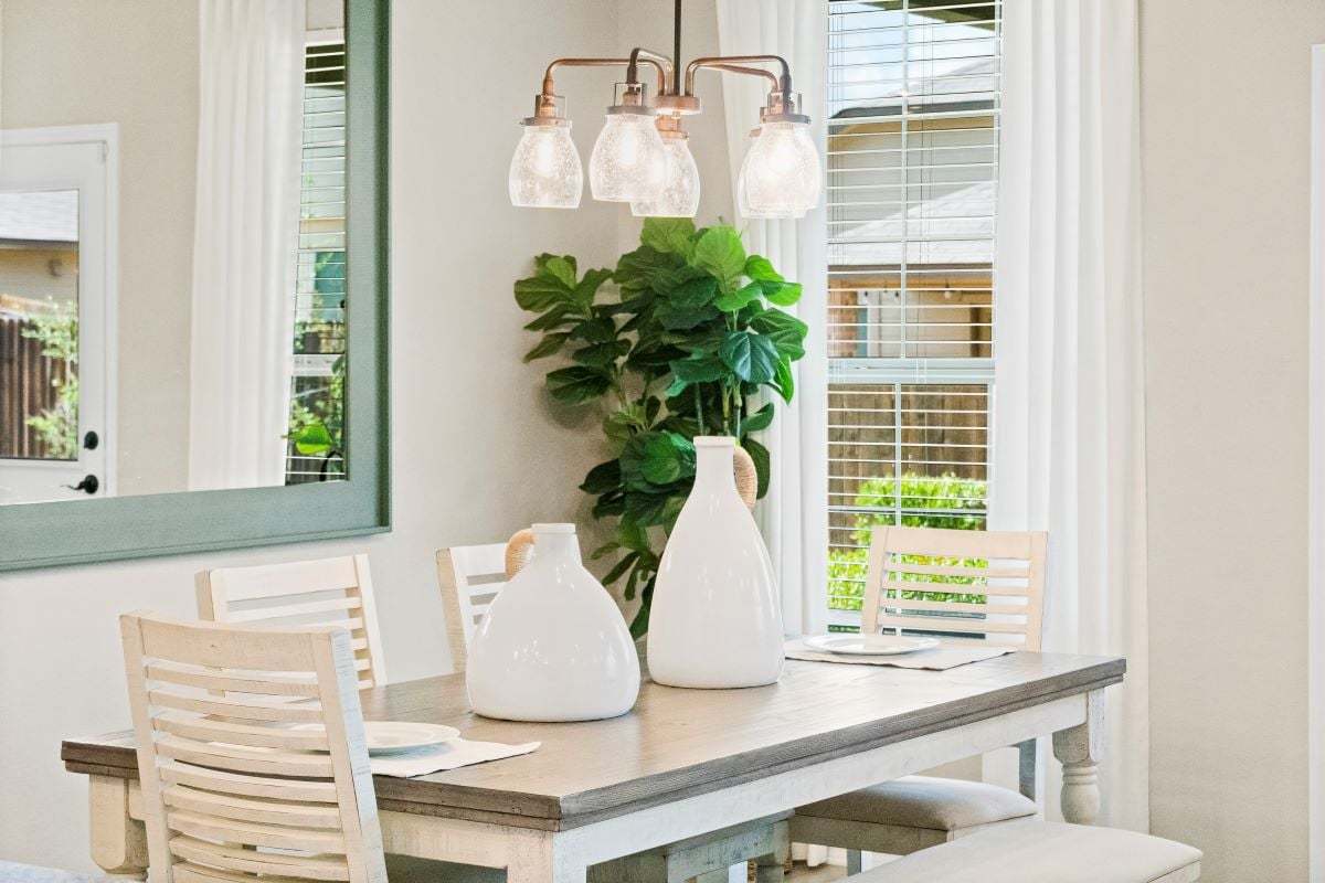 Plan 2458 Modeled - Five-light chandelier
