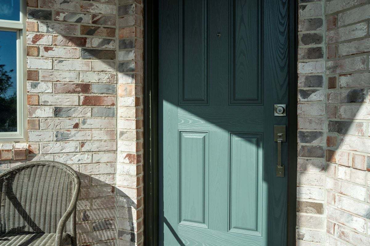 Plan 2458 Modeled - Front entry door