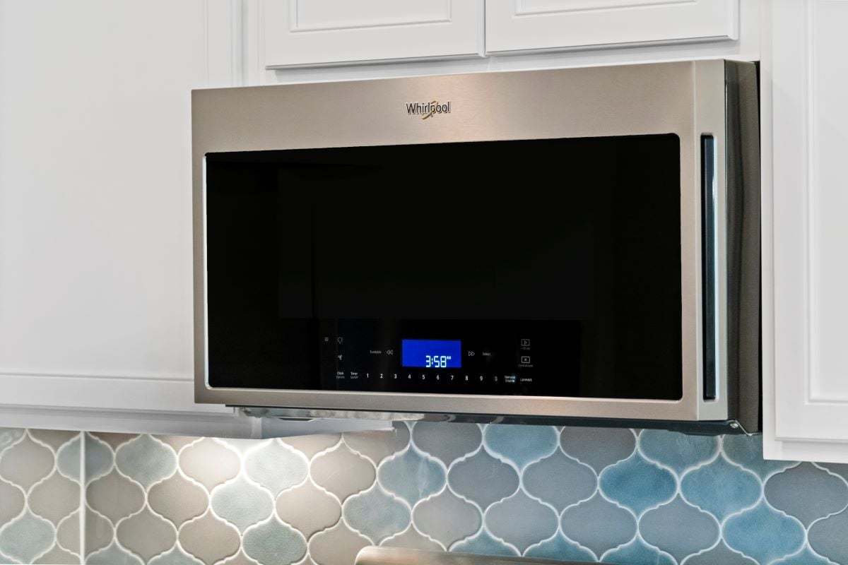 Stainless steel microwave