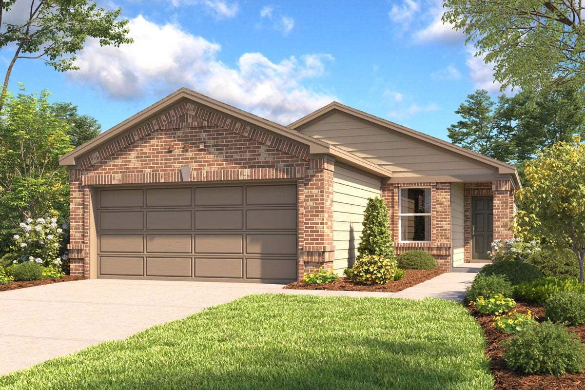 Plan 1360 - Mustang Ridge: Magnolia, Texas - KB Home