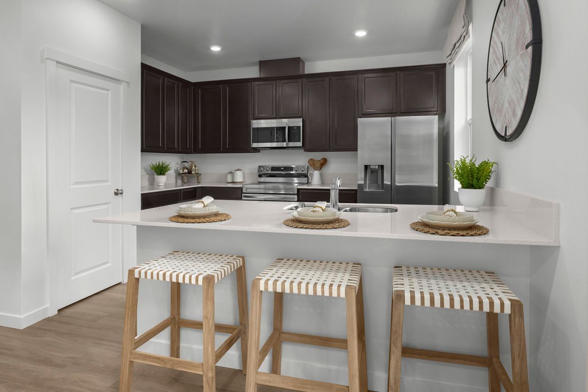 Plan 1883 Modeled - Kitchen