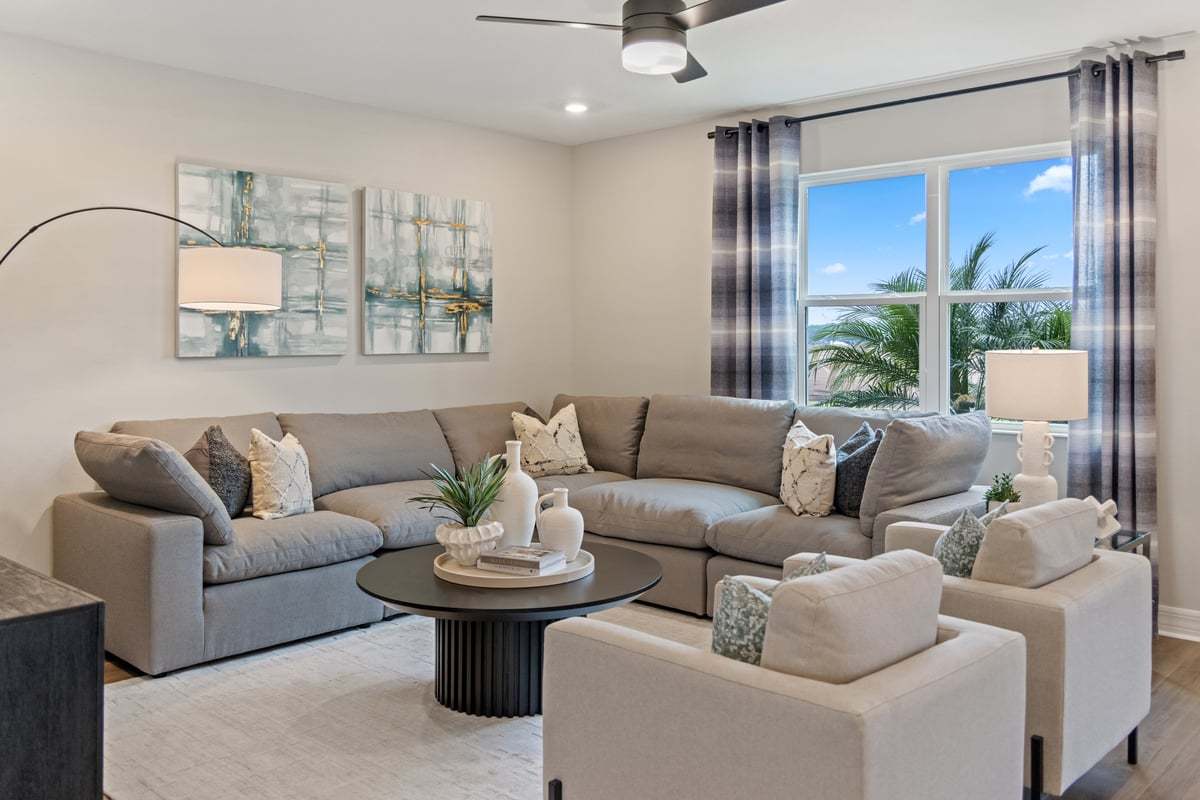 Spacious great room