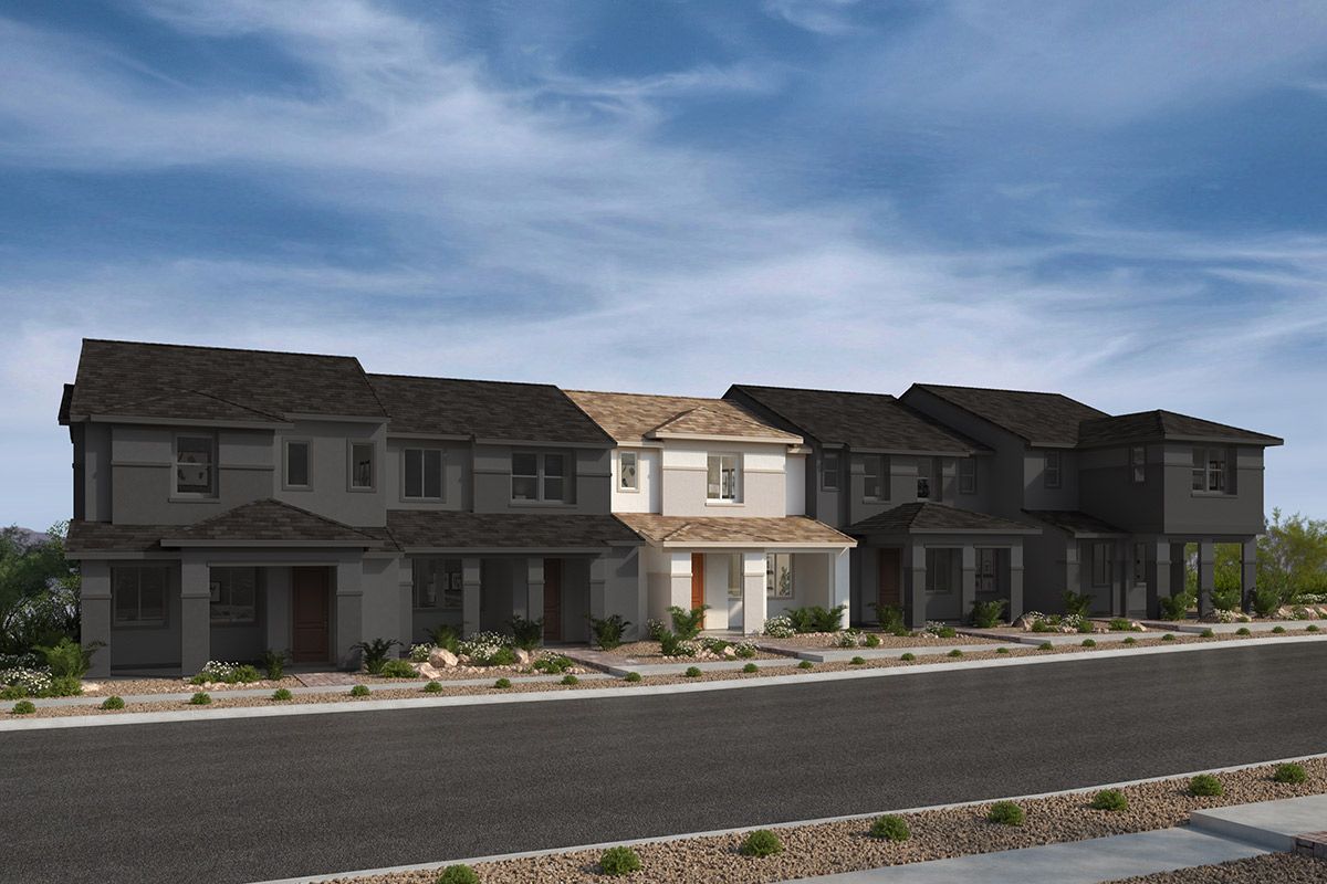 Plan 1430 Interior Unit - Groves at Caldwell Park at Summerlin: Las Vegas, Nevada - KB Home