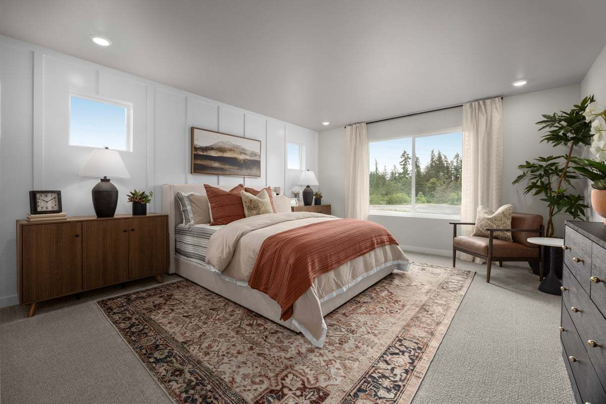 Plan 2565 Modeled - Primary bedroom