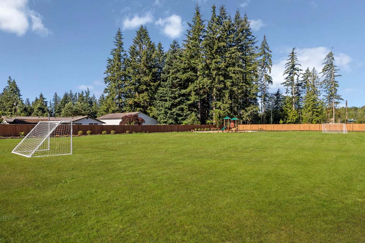 Community soccer field