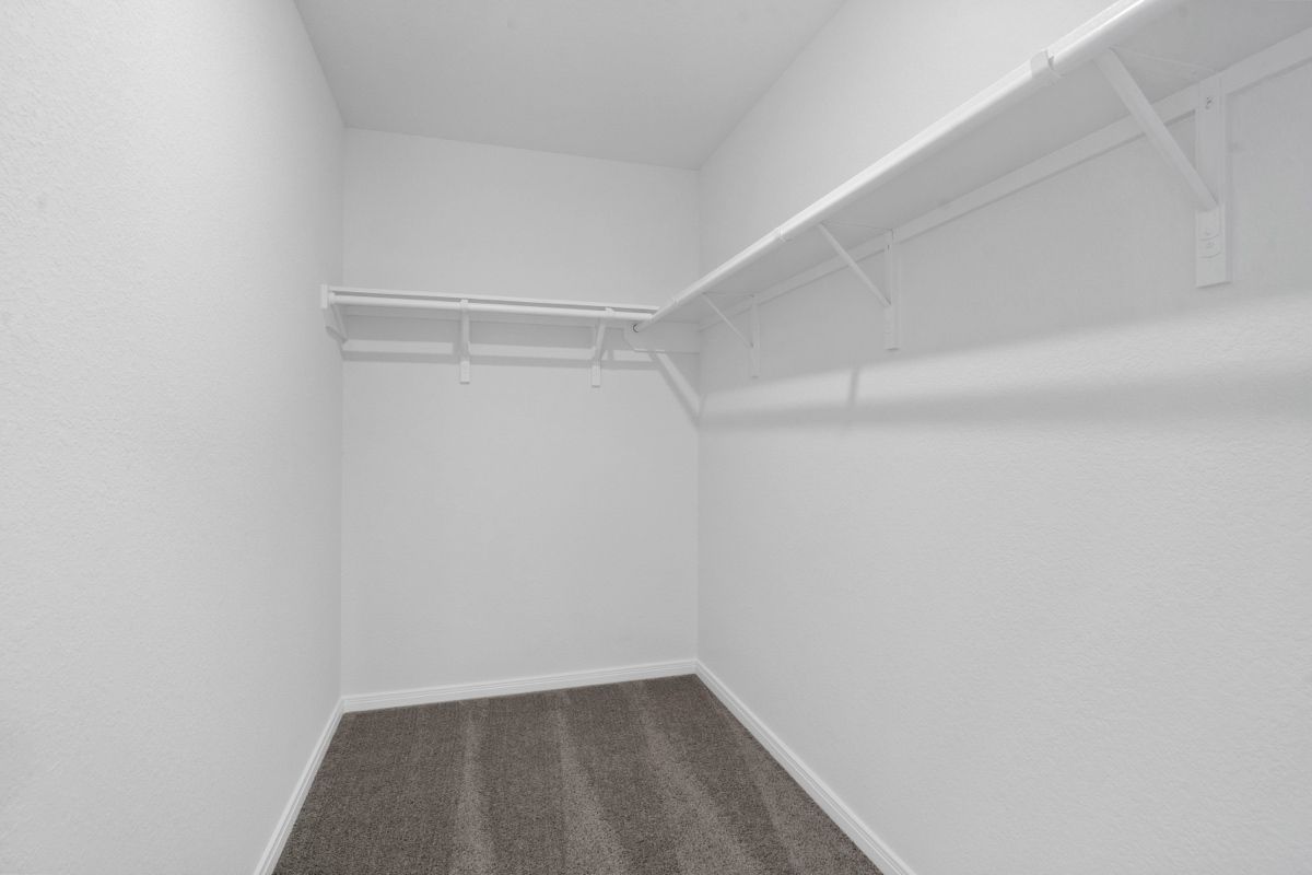 Primary walk-in closet