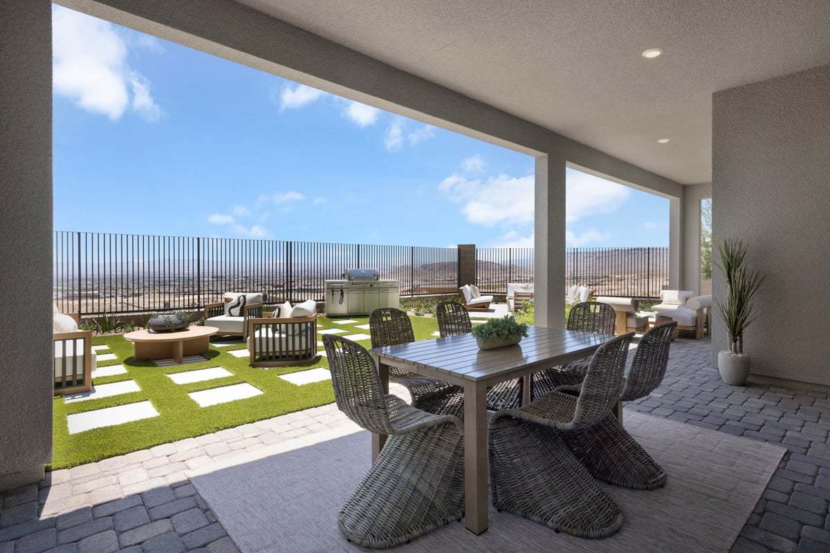 Plan 2251 Modeled - Patio