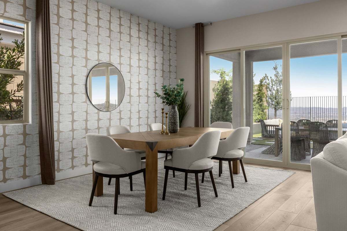 Plan 2251 Modeled - Dining area