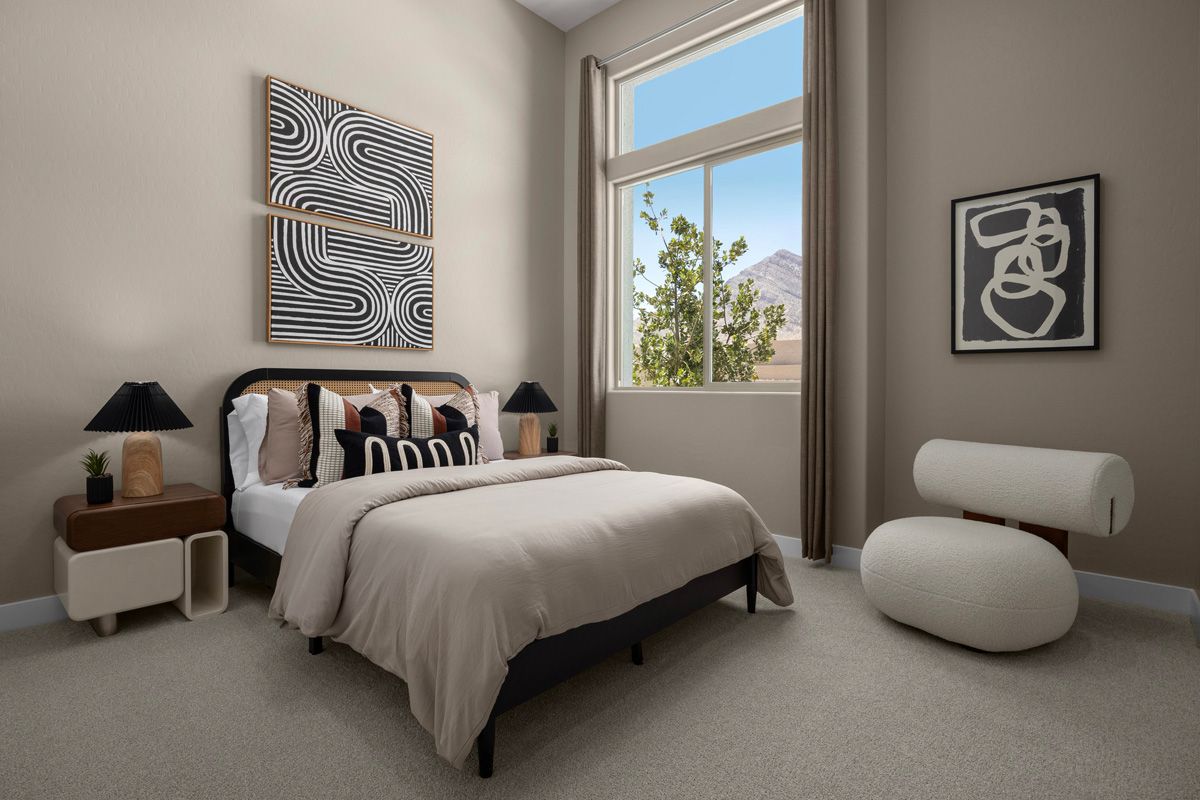 Plan 2251 Modeled - Bedroom 3