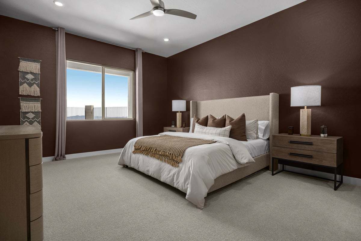 Plan 2251 Modeled - Primary bedroom