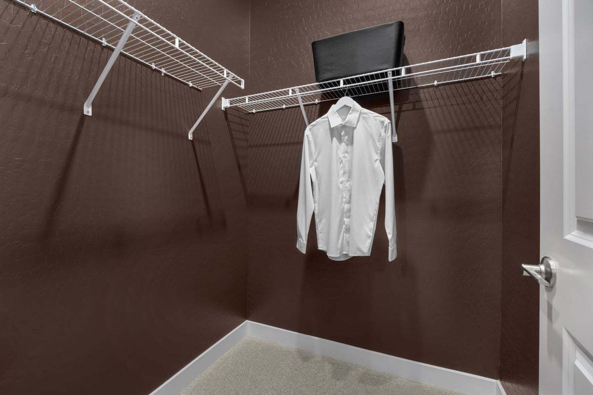 Plan 2251 Modeled - Primary walk-in closet