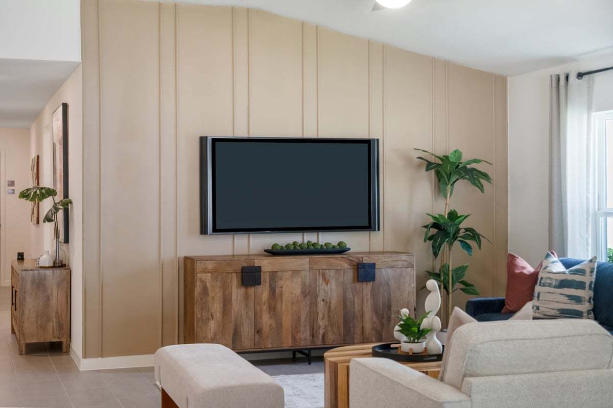 Open floor plan