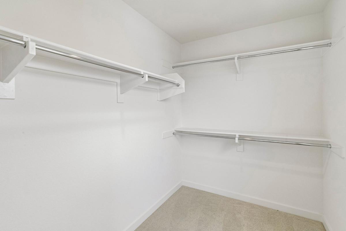 Primary walk-in closet