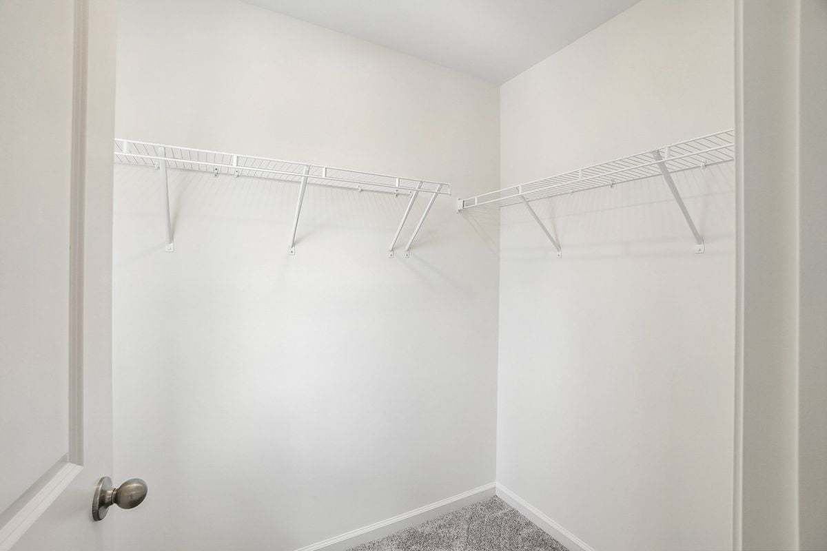 Primary walk-in closet