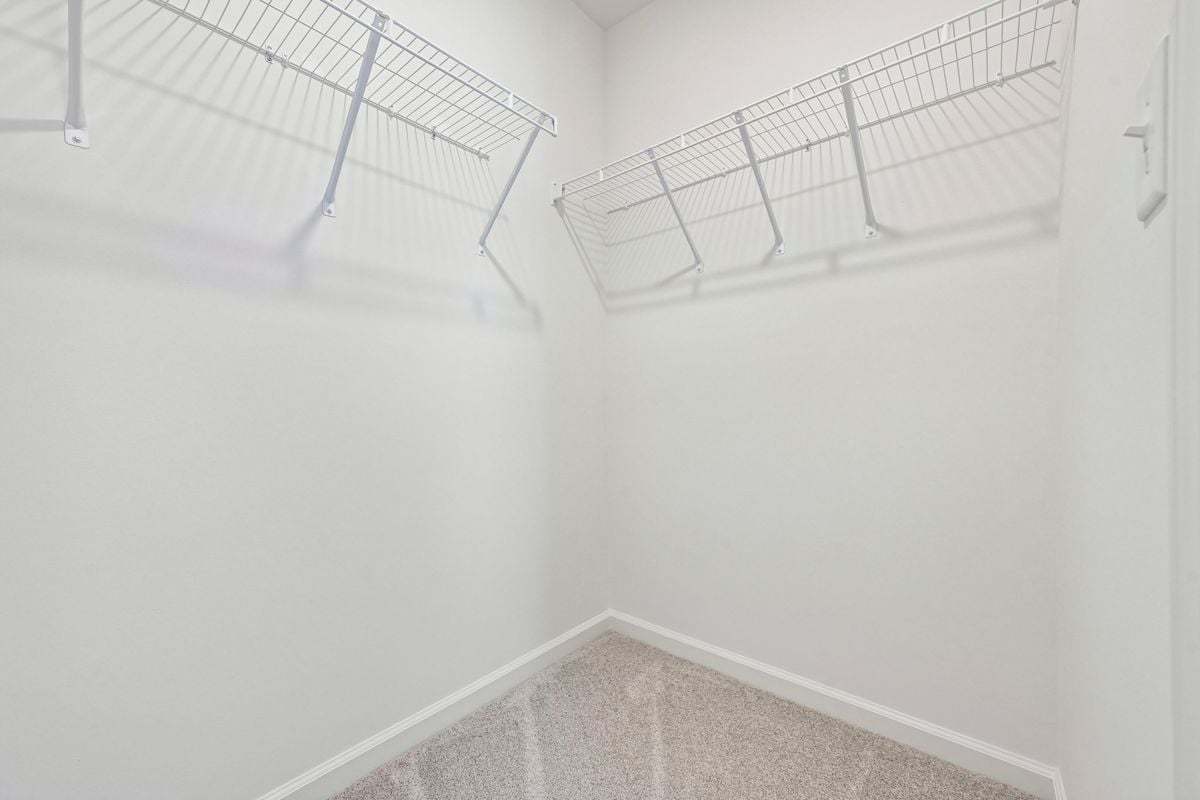Primary walk-in closet