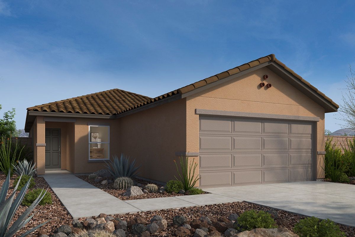 Plan 1760 Modeled - Entrada Del Toro at Rancho Sahuarita: Sahuarita, Arizona - KB Home