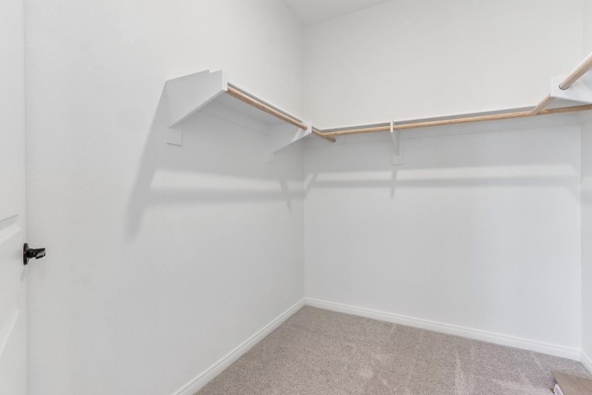 Primary walk-in closet