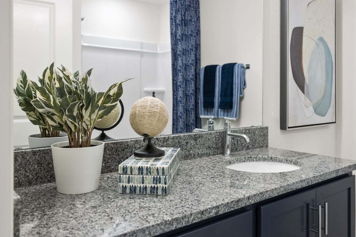 Secondary bathroom