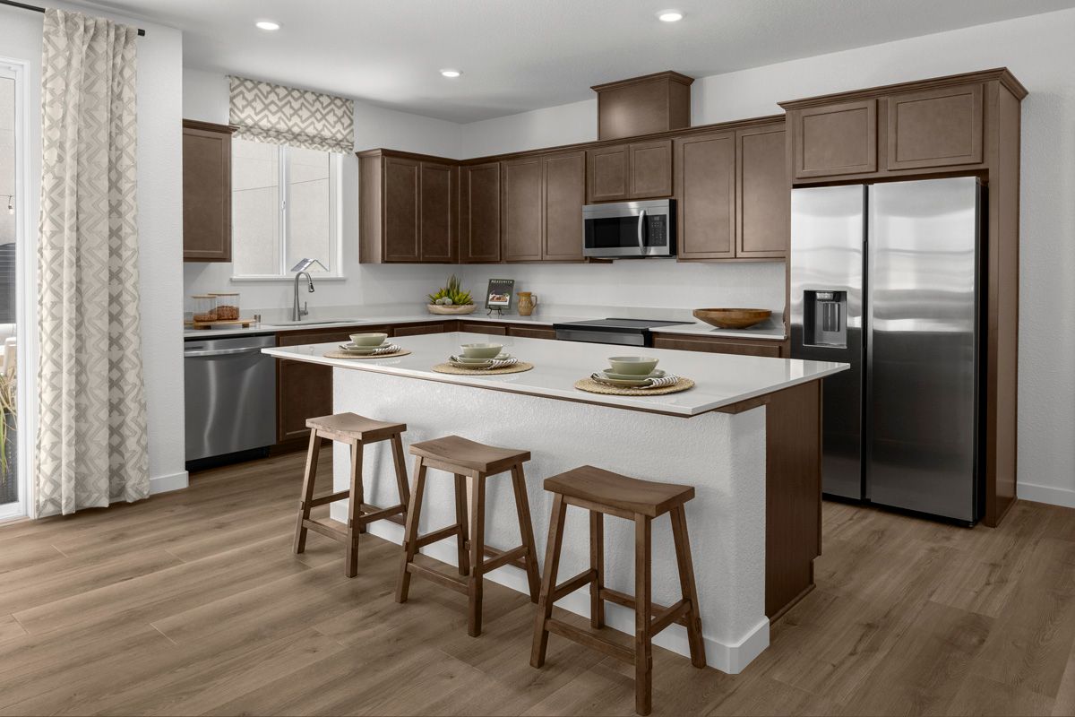 Plan 1687 Modeled - Kitchen