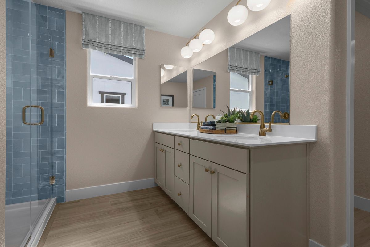 Plan 1965 Modeled - Primary bath