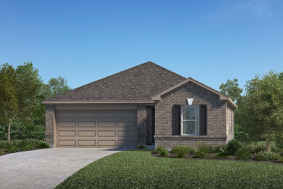 Plan 1631 Modeled - Olympia Falls: Fresno, Texas - KB Home