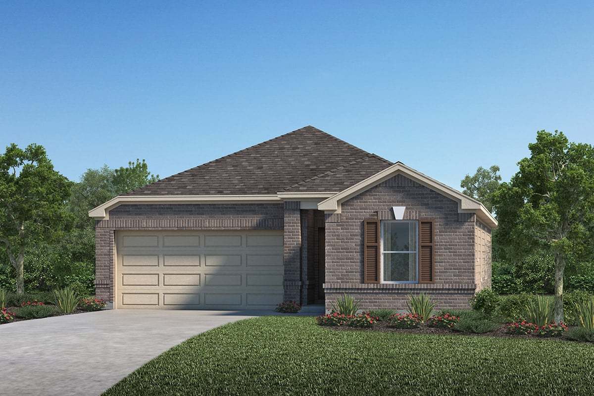 Plan 1631 Modeled - Olympia Falls: Fresno, Texas - KB Home