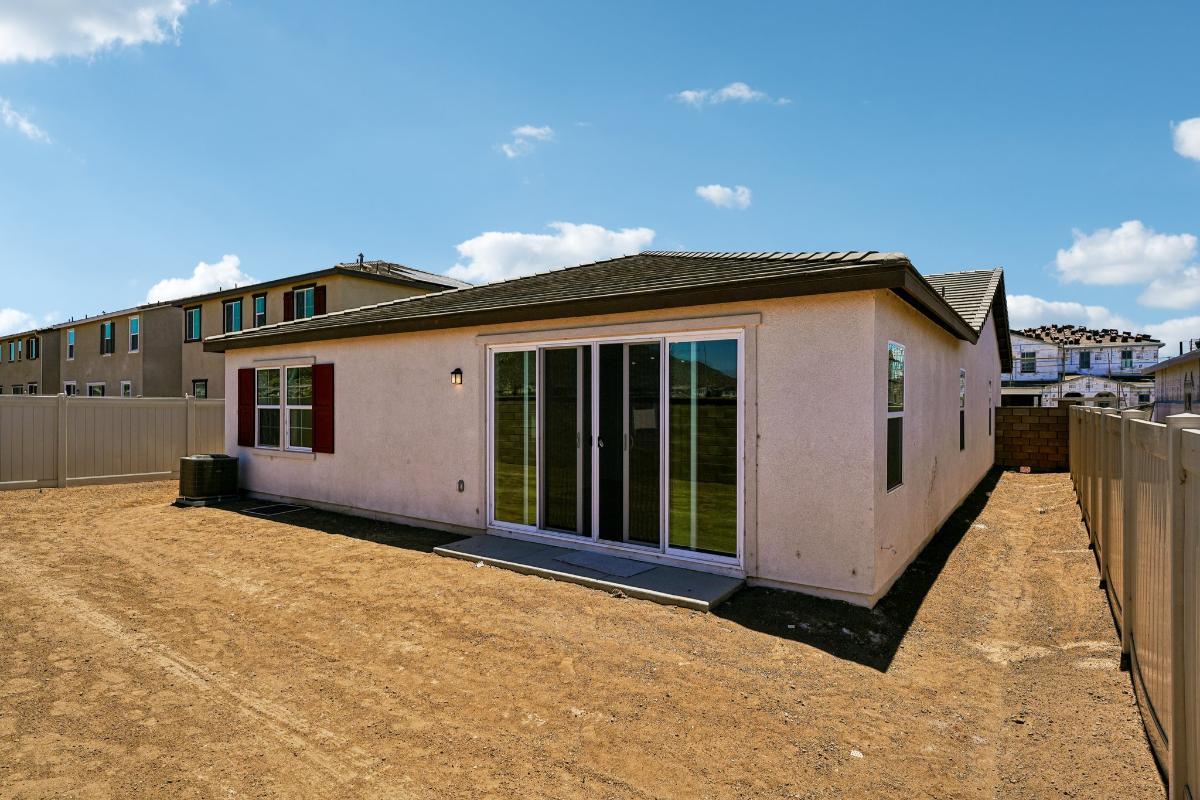 Rear exterior