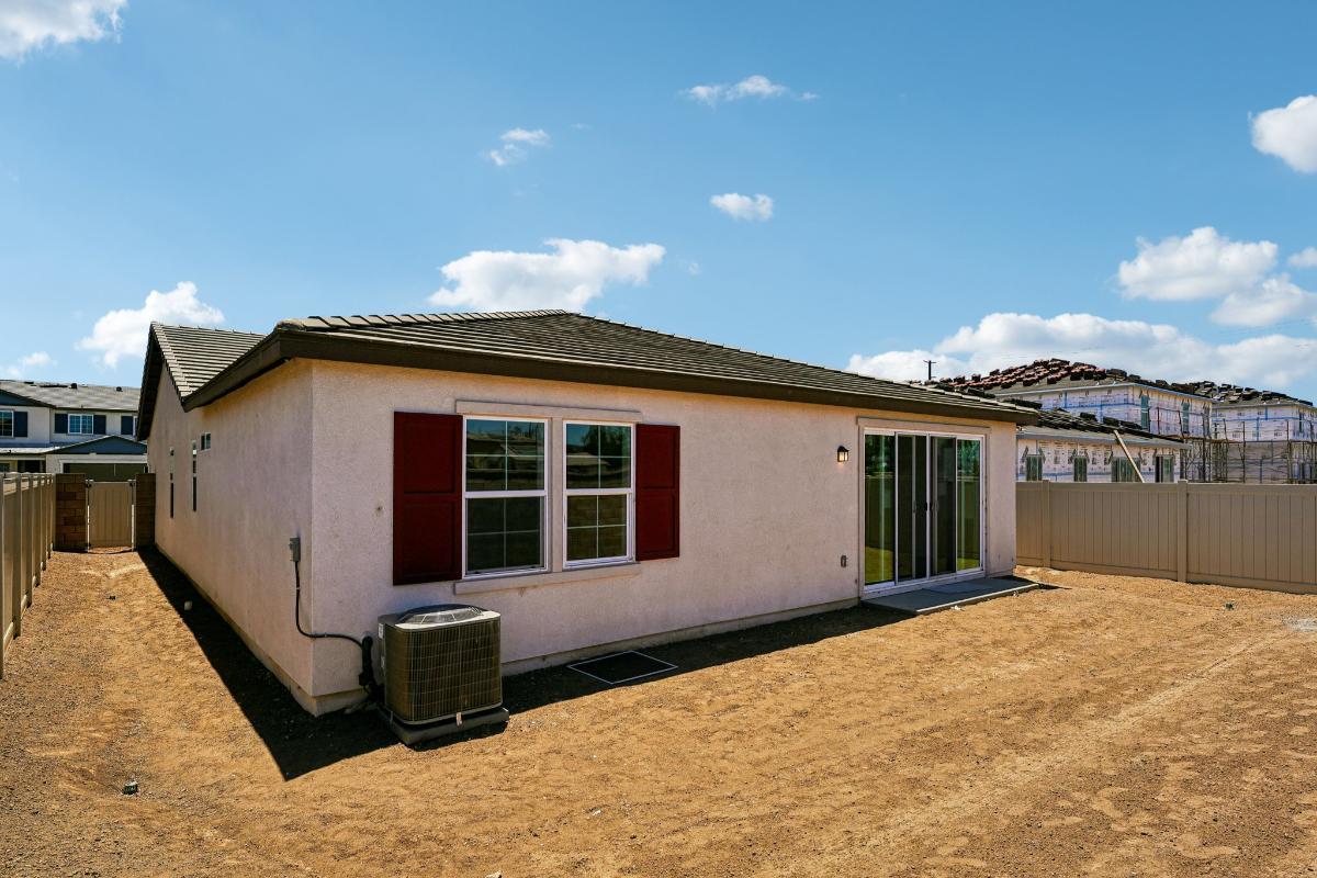 Rear exterior