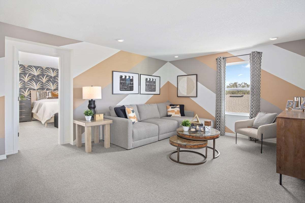 Plan 2107 Modeled - Loft