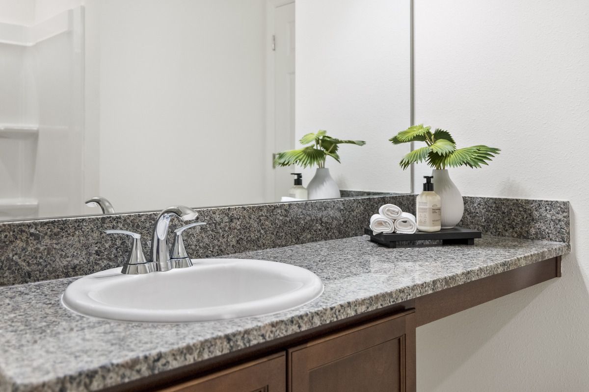 Secondary bathroom