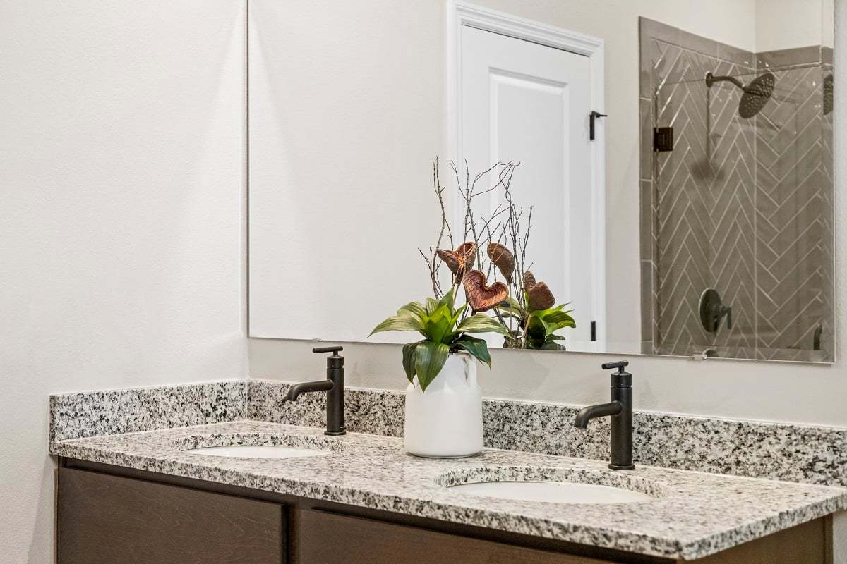 Plan 1638 Modeled - Dual-sink vanity