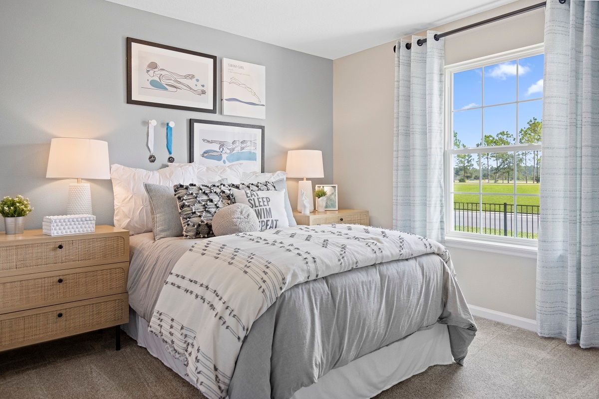 Plan 2003 Modeled - Spacious secondary bedrooms