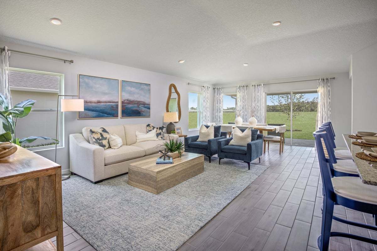 Plan 1662 Modeled - Great room