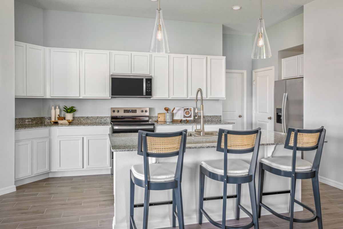 Plan 1662 Modeled - Kitchen