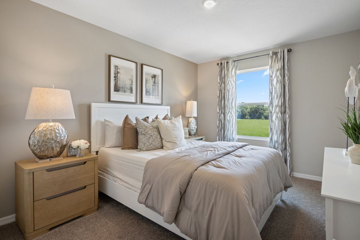 Plan 1852 Modeled - Bedroom 2